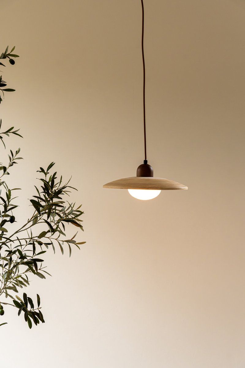 Indore Home - Hanglamp Yara - Bamboe - Hout