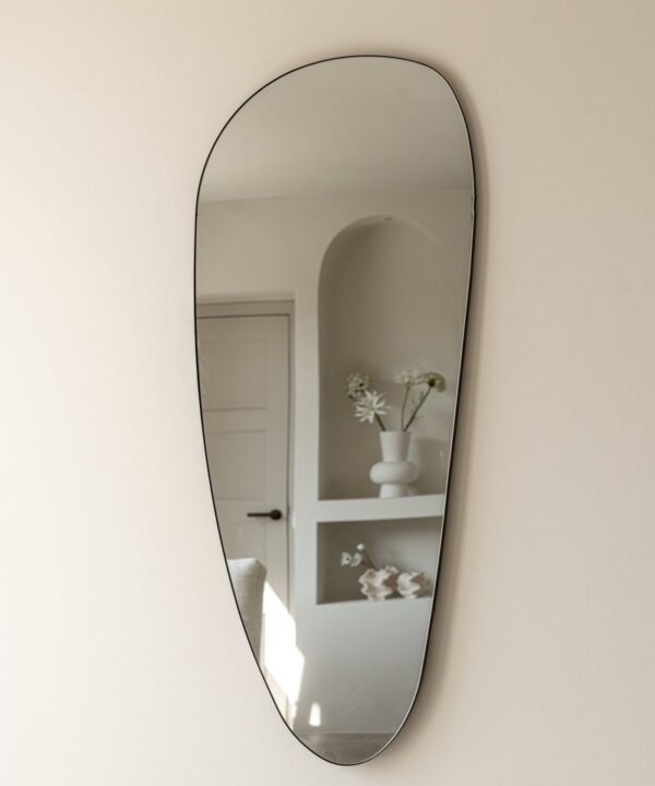 Wandspiegel Dean- organische vorm - asymmetrisch - Spiegel - 120cm