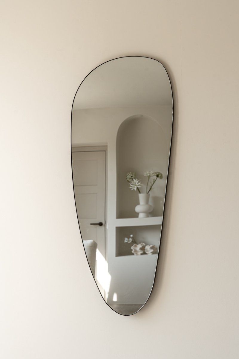 Wandspiegel Dean- organische vorm - asymmetrisch - Spiegel - 120cm