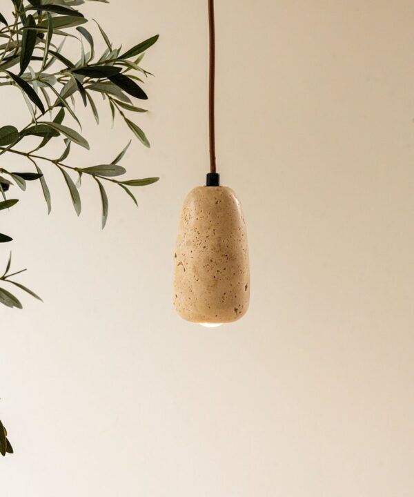 Indore Home - Hanglamp Laure - Travertin - Steen