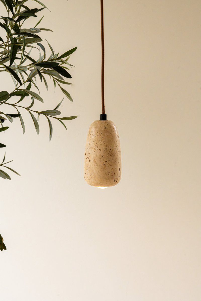 Indore Home - Hanglamp Laure - Travertin - Steen
