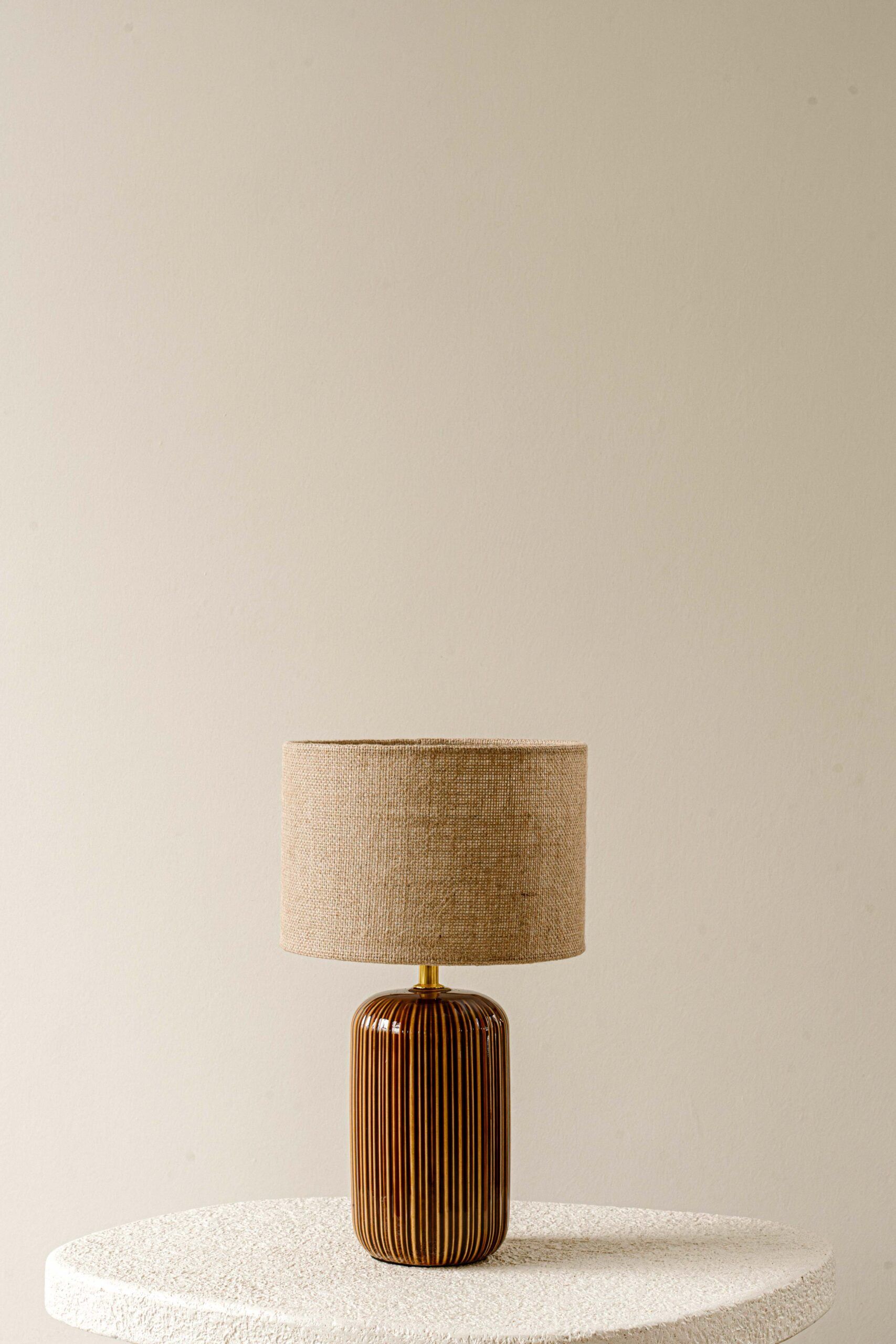 Indore Home - Verona - S - Schemerlamp - Bruin