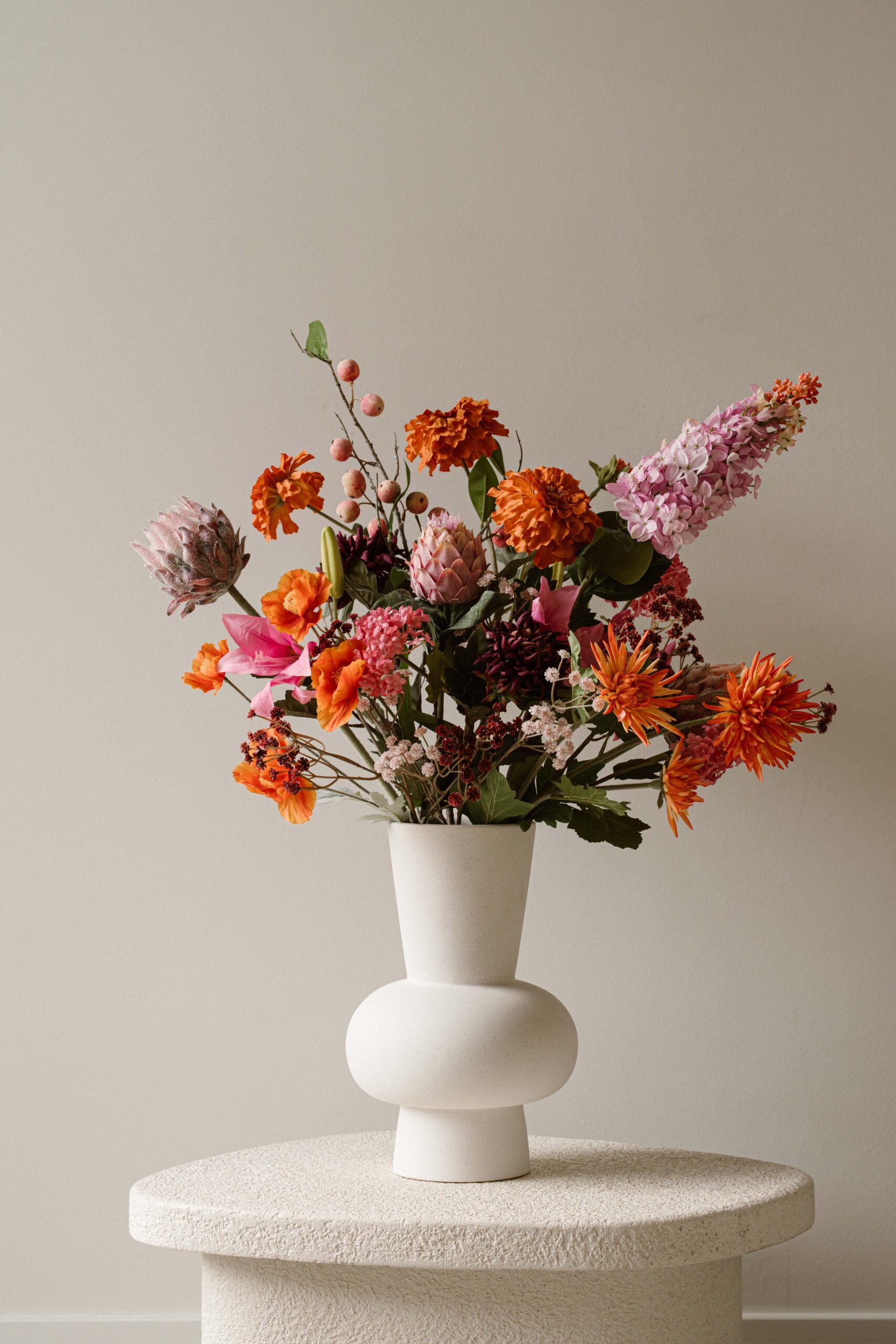 Zijdeboeket Colourful