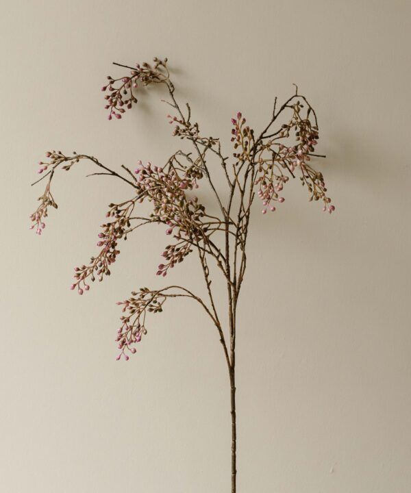 Indore Silva - Bessentak - Blauw - kunsttak - zijde