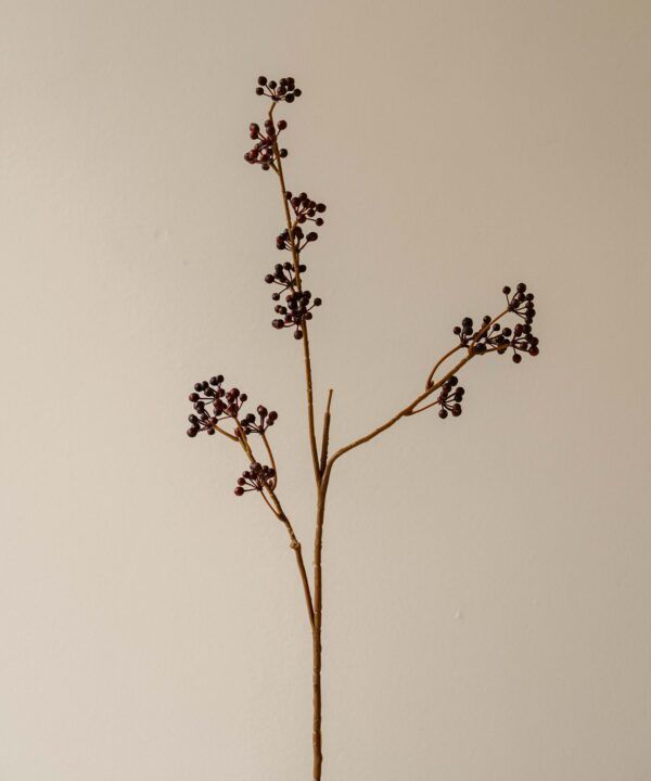 Indore Silva - Bessentak - Blauw - kunsttak - zijde