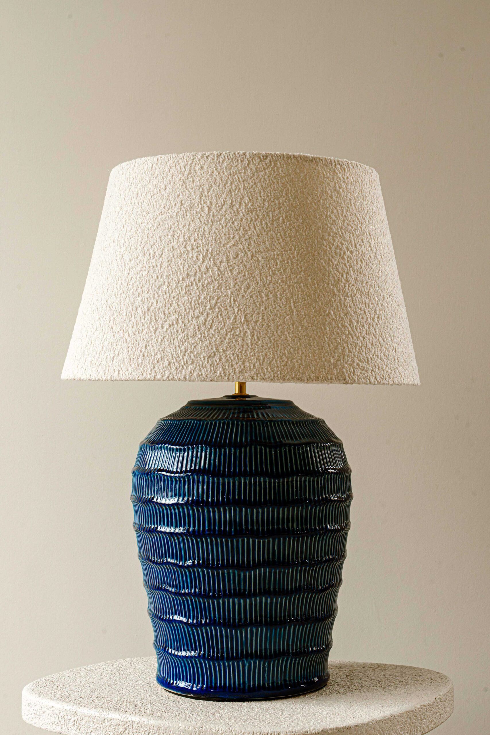 Indore Home - Capri - L - Schemerlamp - Blauw