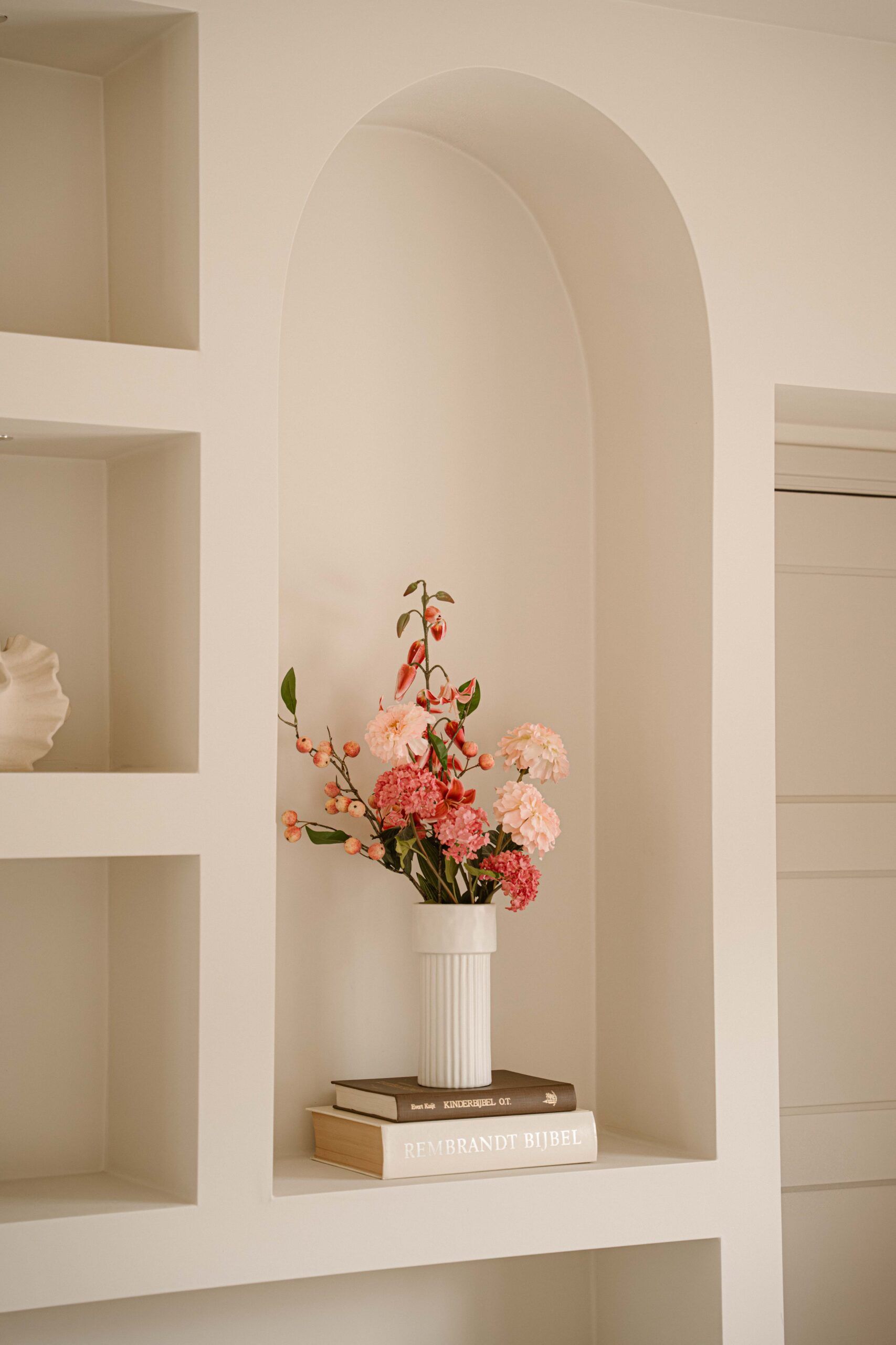 Cadeau zijdenboeket - Roze - Afbeelding 2