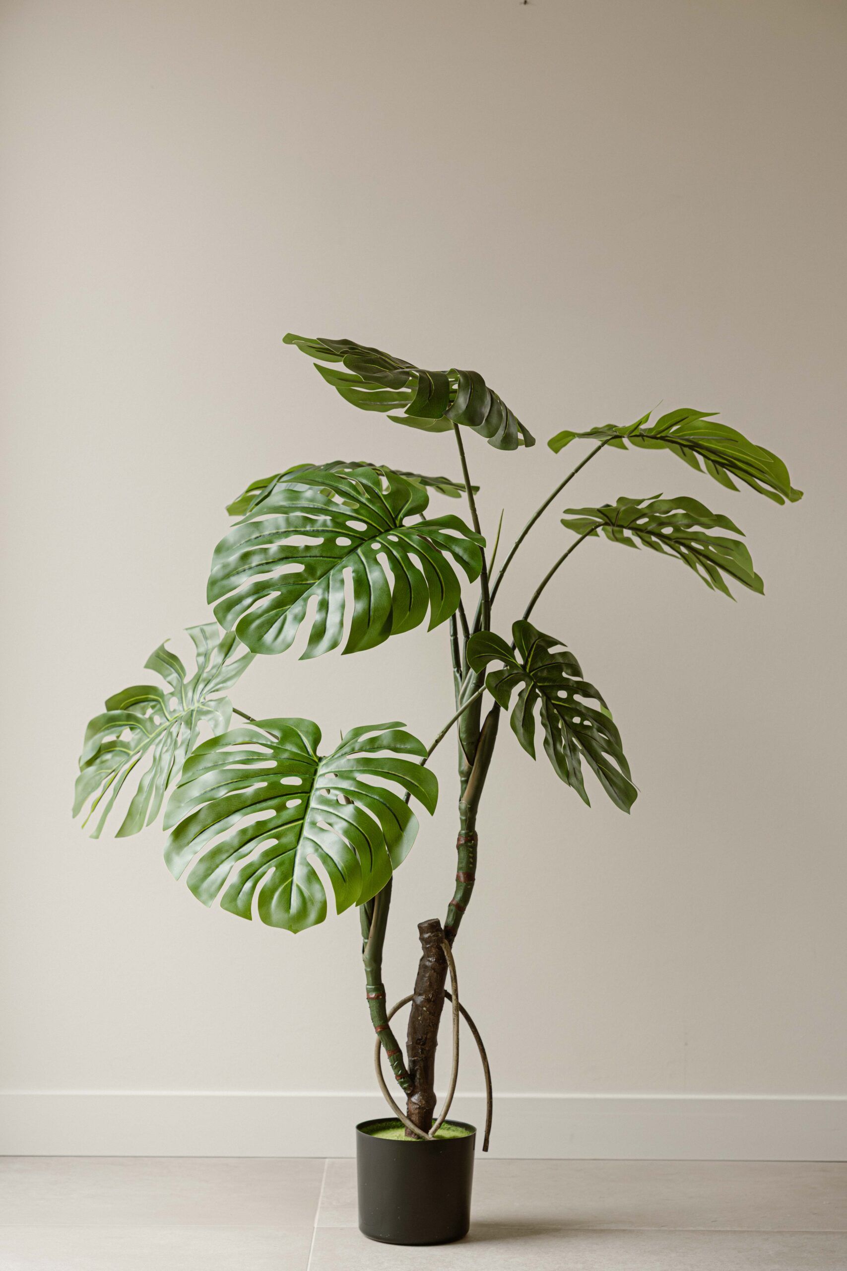 Indore Silva - Kunstplant Monstera - 130cm - Levertijd 2-3 weken
