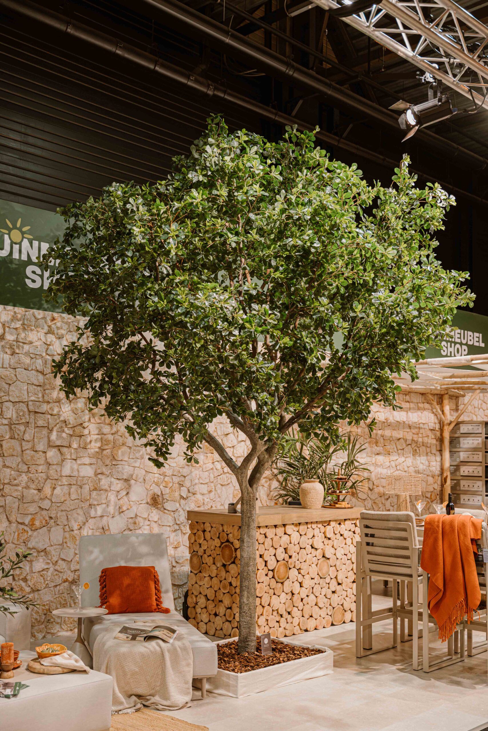 Indore Silva - Kunstboom Ficus XXL - 400cm -